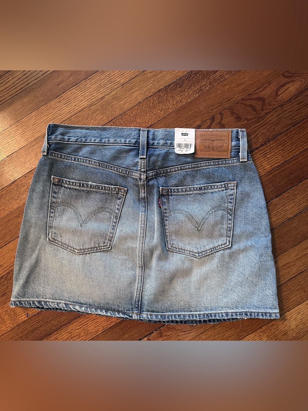 Levi's Icon Denim Mini Skirt-NEW